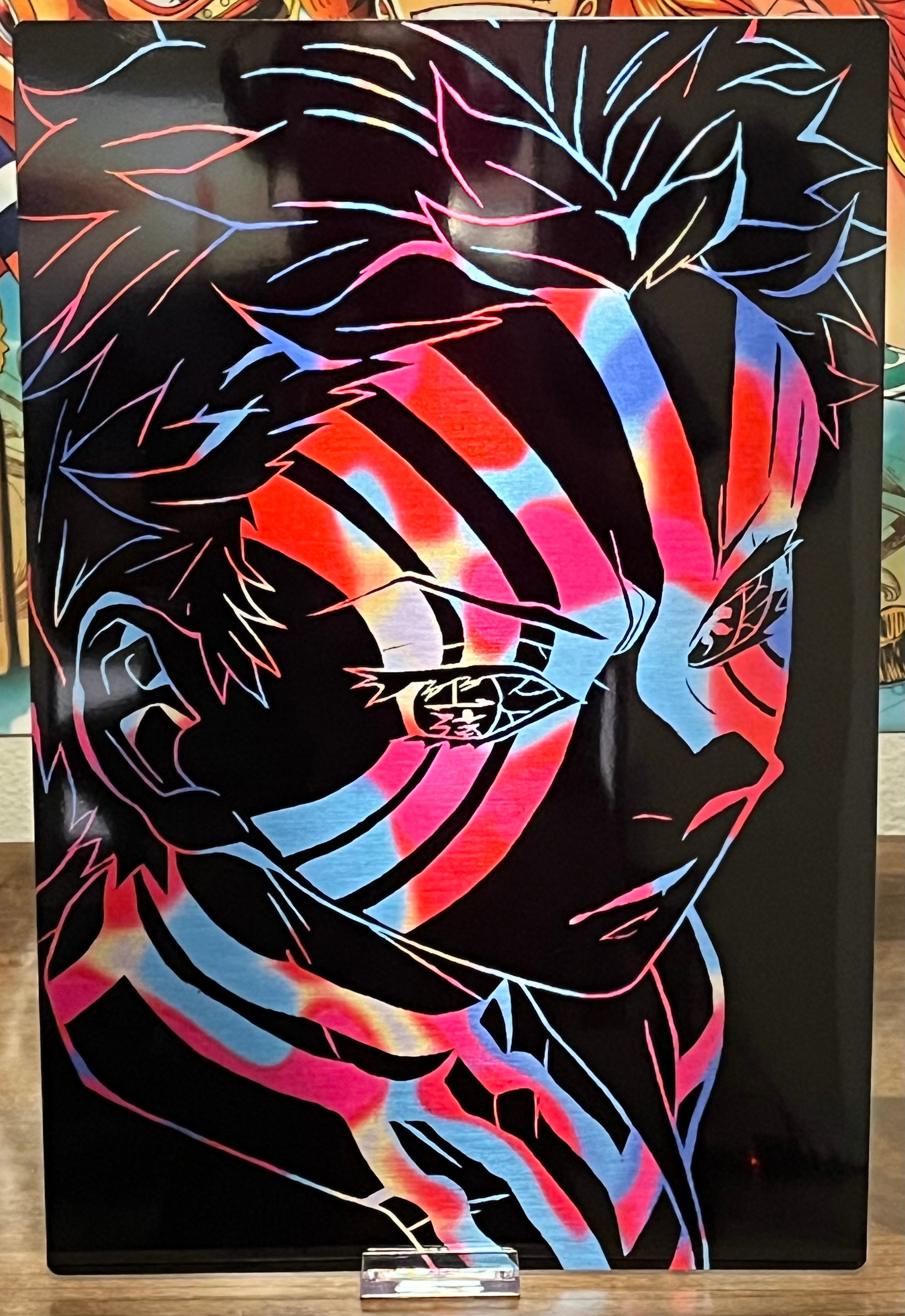 Anime Metal Print 12x18in