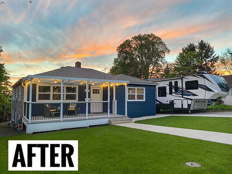 House after remodeling