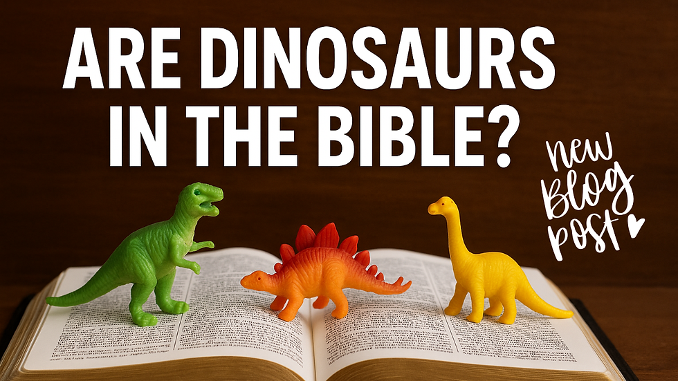 Fossils and Faith: How Do Dinosaurs Fit into the Biblical Timeline?