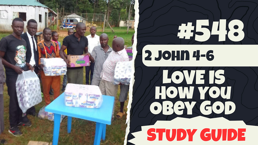 2 JOHN 4-6: More Than Words: How God's Love Transforms Lives in Kenya Prisons