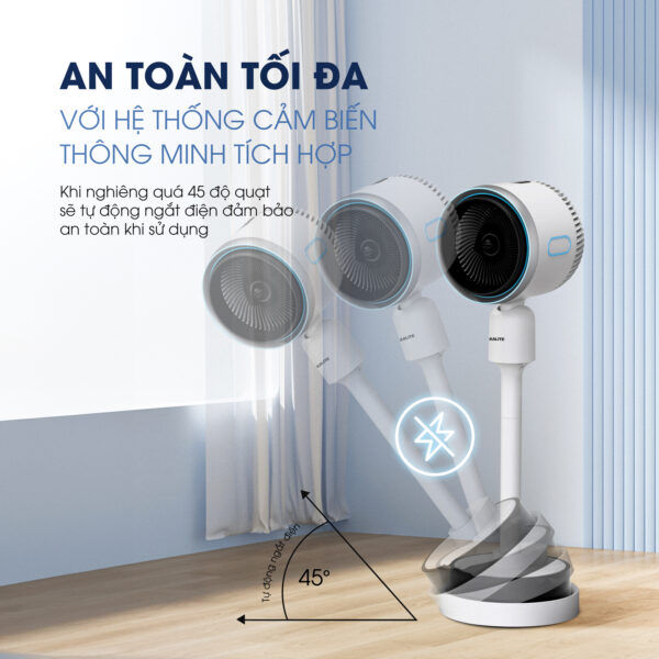 Quạt điều hòa thông minh All in One KSA369 – Chiếc quạt đến từ tương lai.