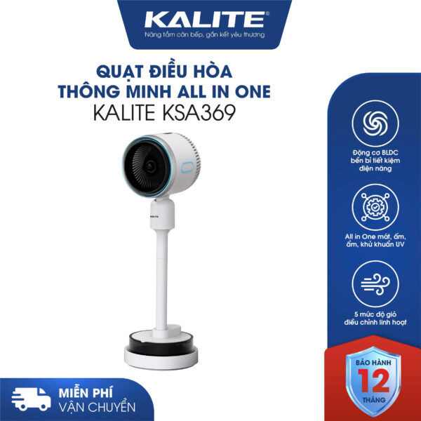 Quạt điều hòa thông minh All in One KSA369 – Chiếc quạt đến từ tương lai.