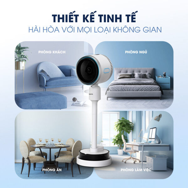 Quạt điều hòa thông minh All in One KSA369 – Chiếc quạt đến từ tương lai.