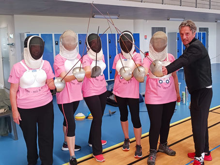 La caravane Rose des Sabres 2023 de retour du Pays de Gex