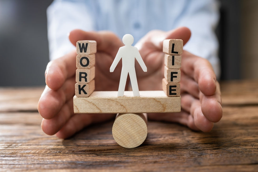 Work life balance is the key to a happy and successful career