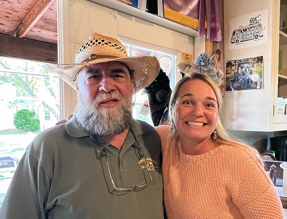 Don Sherman And Liz Alvino | Acres Alpaca Farm | Wall NJ