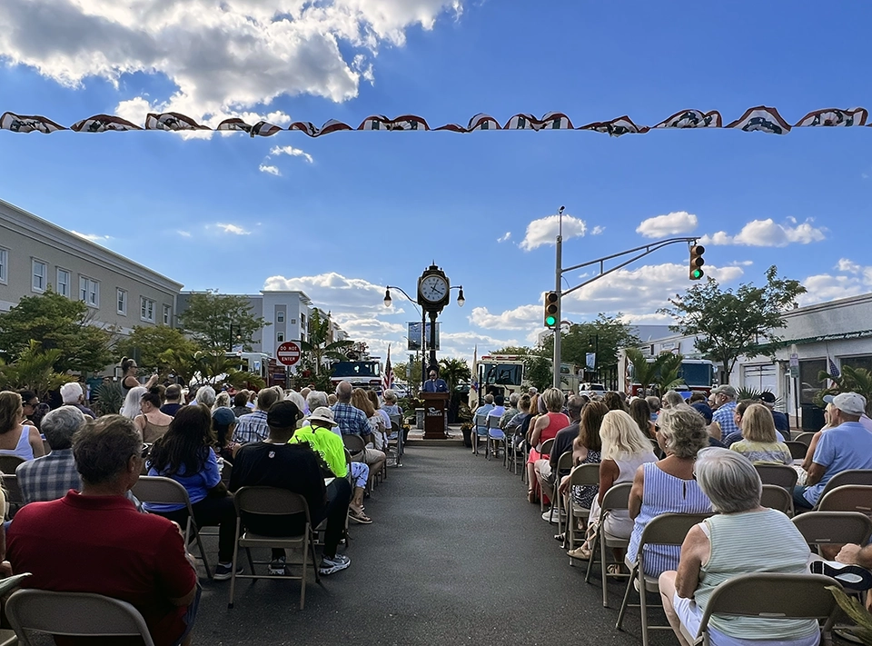 Belmar NJ 150th Anniversary Clock Dedication