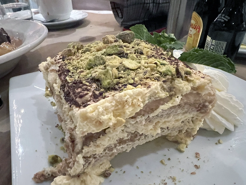 Pistachio Tiramisu Skratch Kitchen Bradley Beach NJ