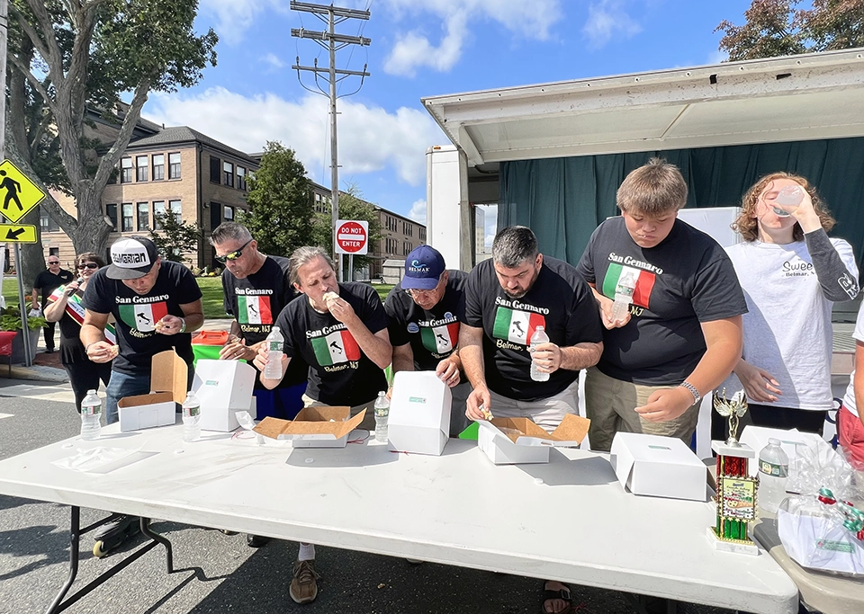 Cannoli Contest Belmar NJ San Gennaro Italian Festival