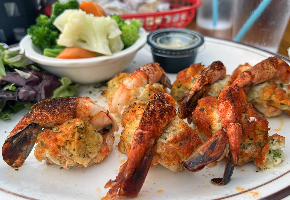 Stuffed Shrimp Dinner | Spike's Fish Market & Restaurant Point Pleasant Beach NJ