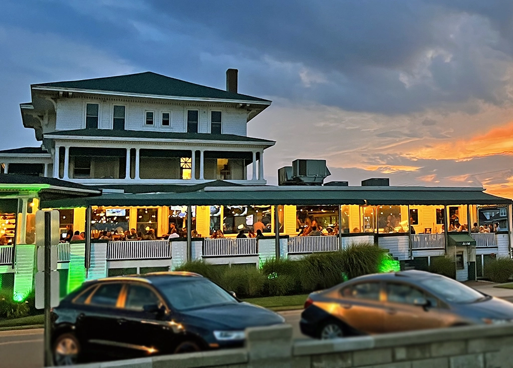 Sunset At Columns Restaurant Avon By The Sea NJ