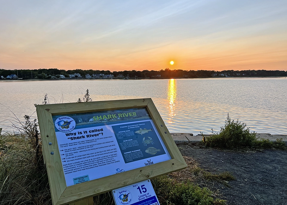 Belmar Treasure Trail - Shark River