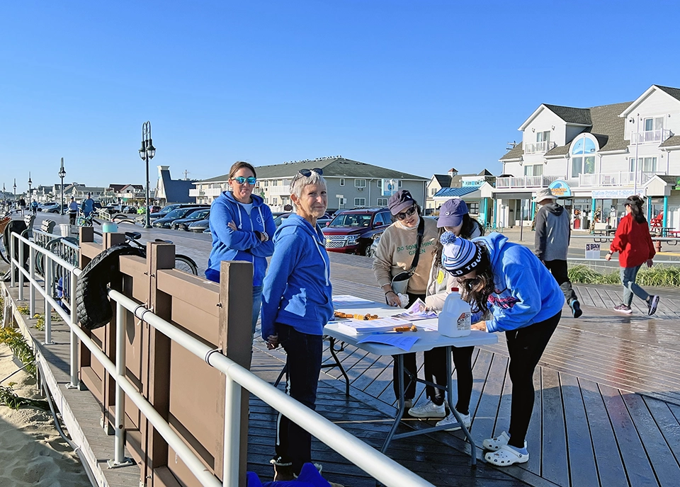 Belmar Beach Sweeps Clean Ocean Action