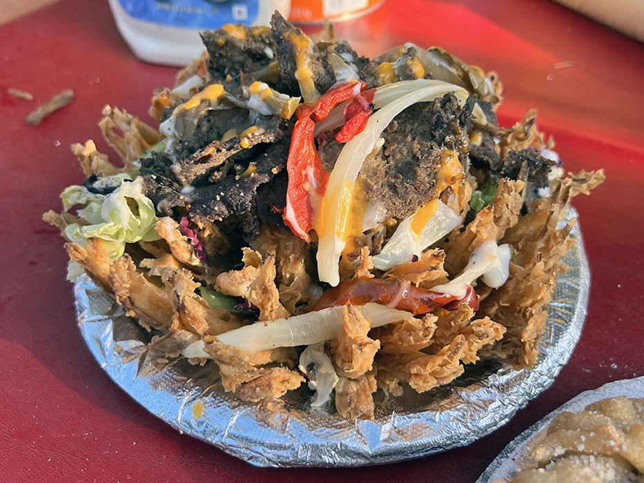 Belmar NJ Seafood Festival Blooming Onion