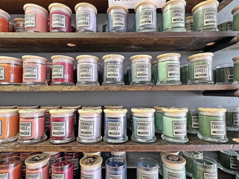 Jar Candles At Midnight Candle Company Belmar NJ