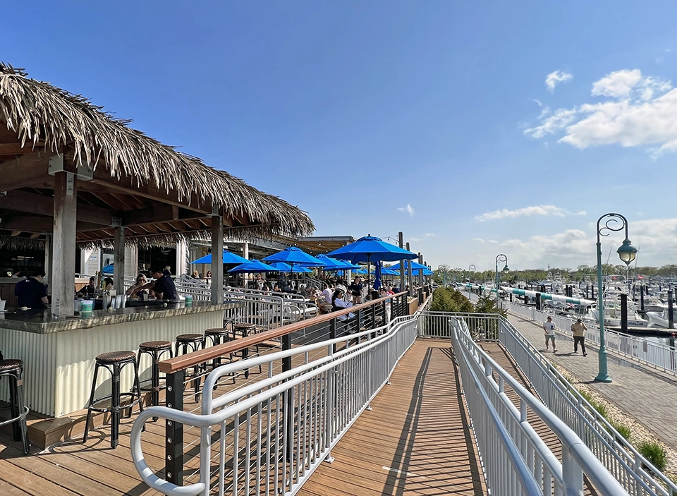 Outdoor Tiki Bar | Marina Grille | Belmar NJ
