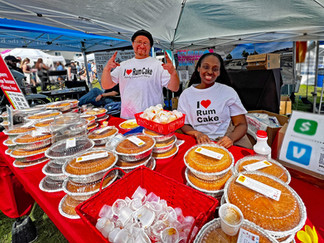 Belmar NJ Seafood Festival Rum Cakes