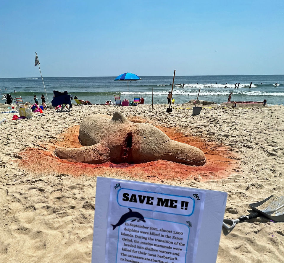 NJ Sandcastle Contest Belmar Beach