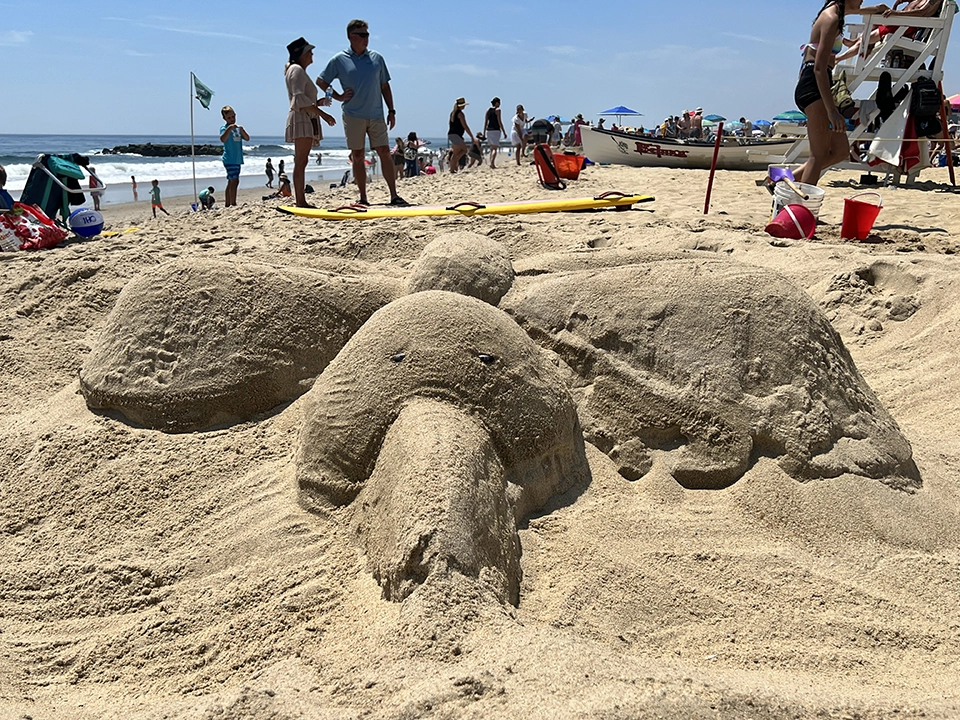 NJ Sandcastle Contest Belmar Beach