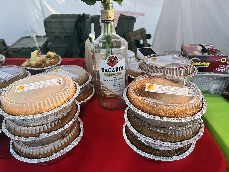 Belmar NJ Seafood Festival Jamaican Rum Cakes