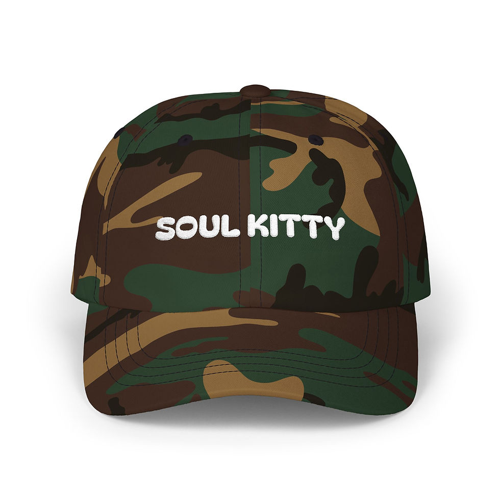 Thumbnail: SOUL KITTY Embroidered Baseball Hat