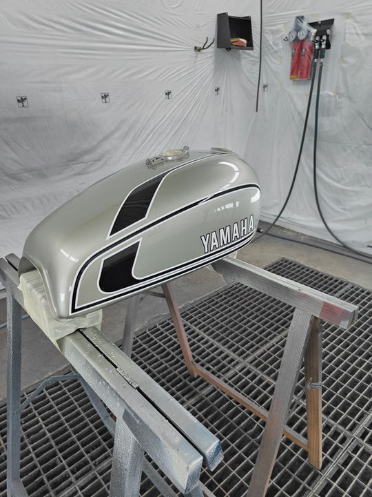 Peinture moto Yamaha