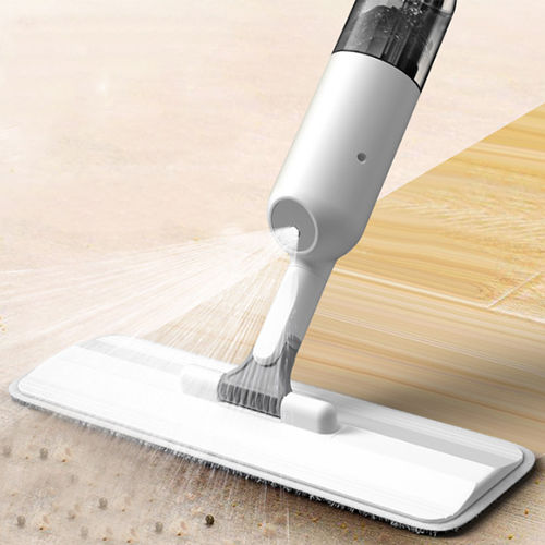 Thumbnail: 360 Degree Spin Microfiber Mop with Sprayer