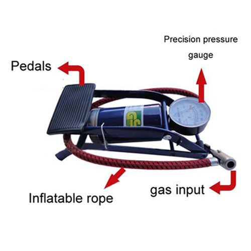 Thumbnail: Foot Pump Tyre Inflator