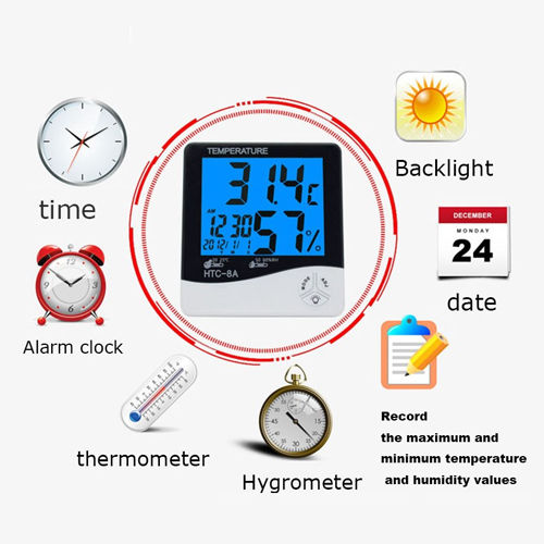 Thumbnail: Digital Temperature Clock