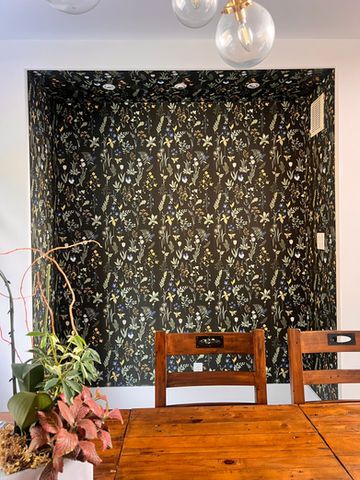 Wall Niche Wallpaper Hanging/Installation