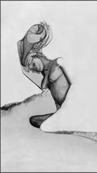 Daniel McMurry
graphite drawing
Margaret Dreams of her dogs by the Ocean