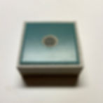 Thumbnail: Ancient Roman coin (400AD?) on Turchese
