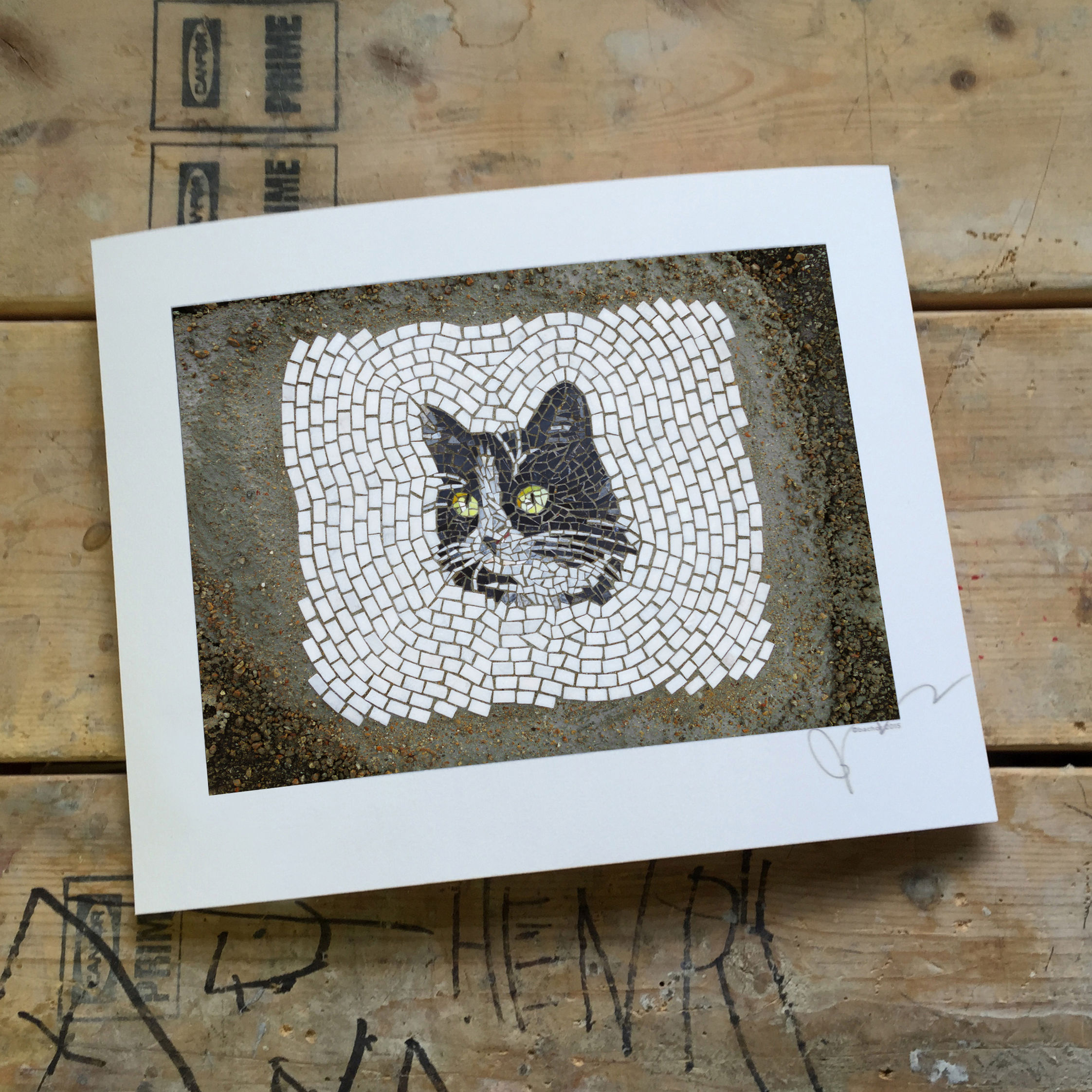 "Street Cat 2" signed/numbered limited edition (of 30) print