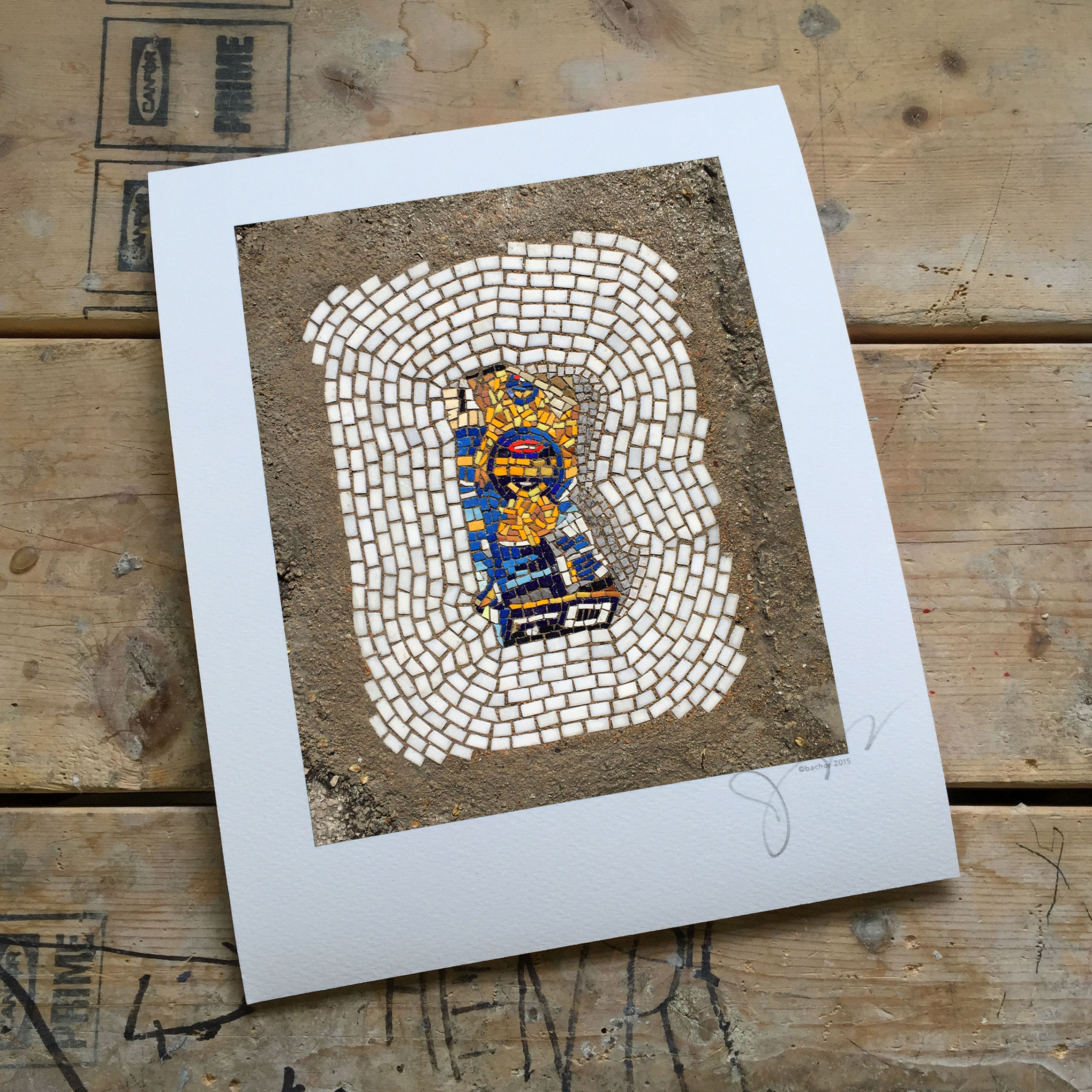 "Mac and Cheese" signed print