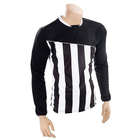 [PRC15034BW] Precision Valencia Shirt Adult (S 34-36_, Black-White).jpeg