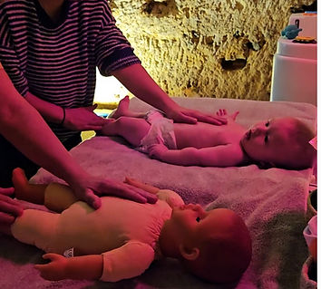 Baby Spa à Châteaudun - moment de détente et de complicité entre bébé et ses parents