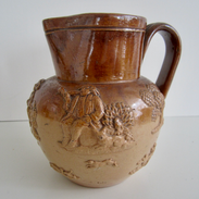 Victorian Stoneware Jug