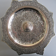Elkington Silver On Copper Tassa