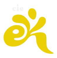 Compagnie Ek - Logo (Jaune et Blanc)