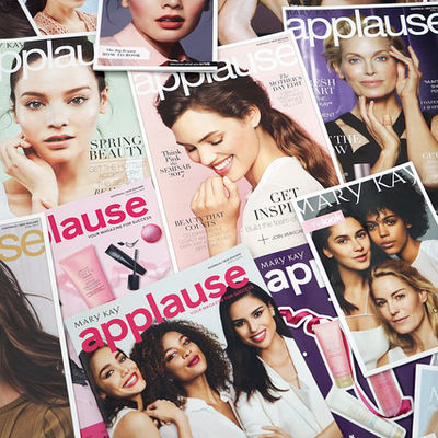 Mary Kay Applause magazines and lookbook