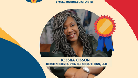 Gibson Consulting & Solutions has been awarded a 2022 National Backing Black Business Grant!