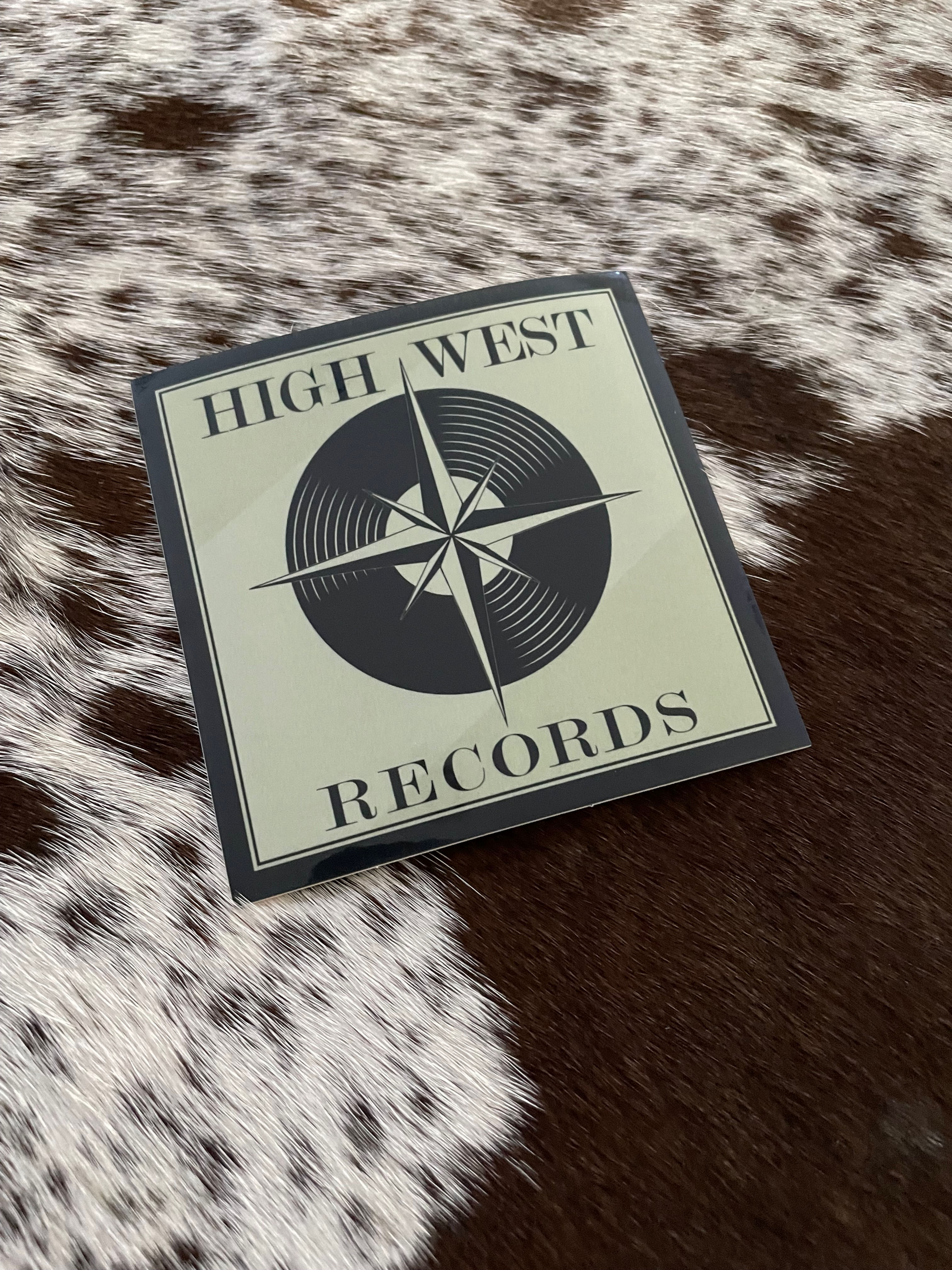 The High West Records Traveler Sticker