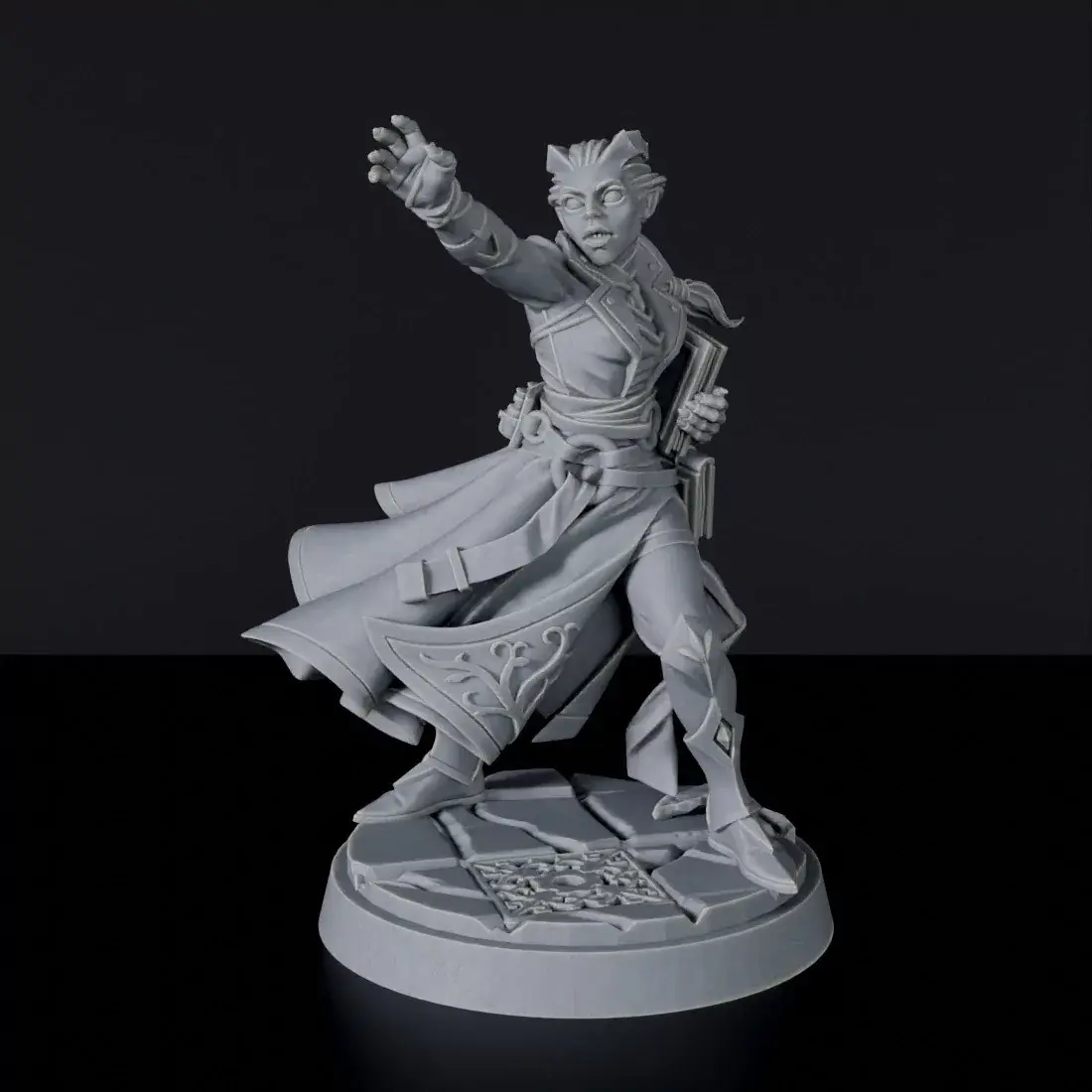 Tiefling Female Sorcerer - Titan Forge
