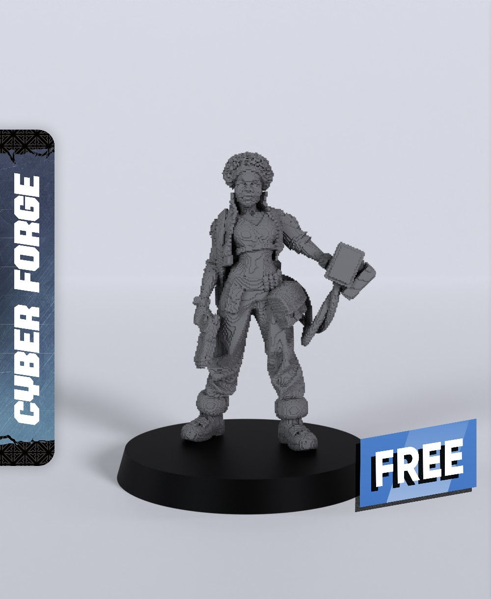 Ajey She in Cyberspace - Titan Forge