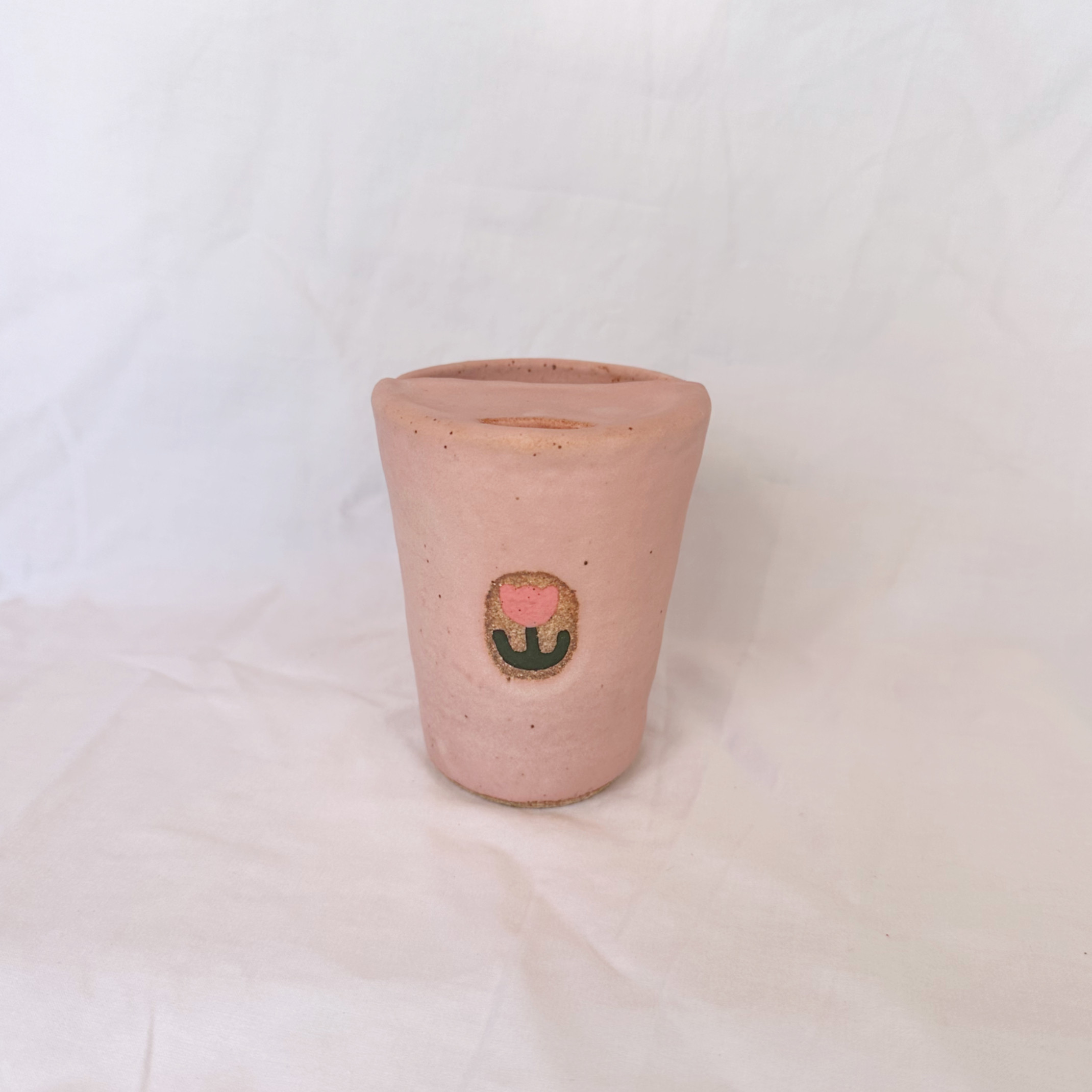 Pink Tulip To-Go Cup