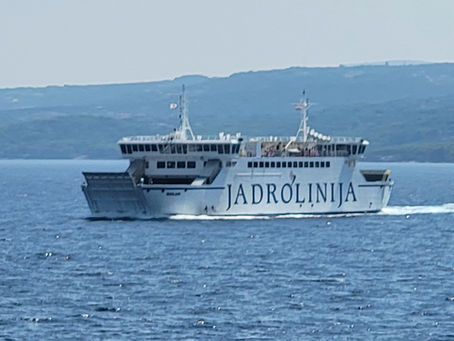 All Aboard: Our Croatian Ferry Adventure from Split to Brac!