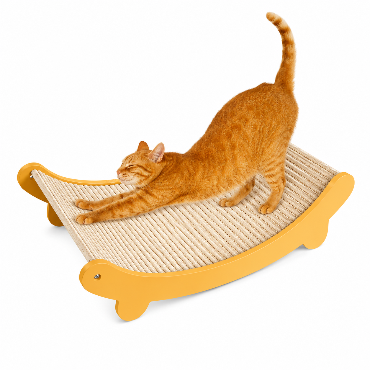 Arranhador de Sisal Reutilizável | Cama + Ninho