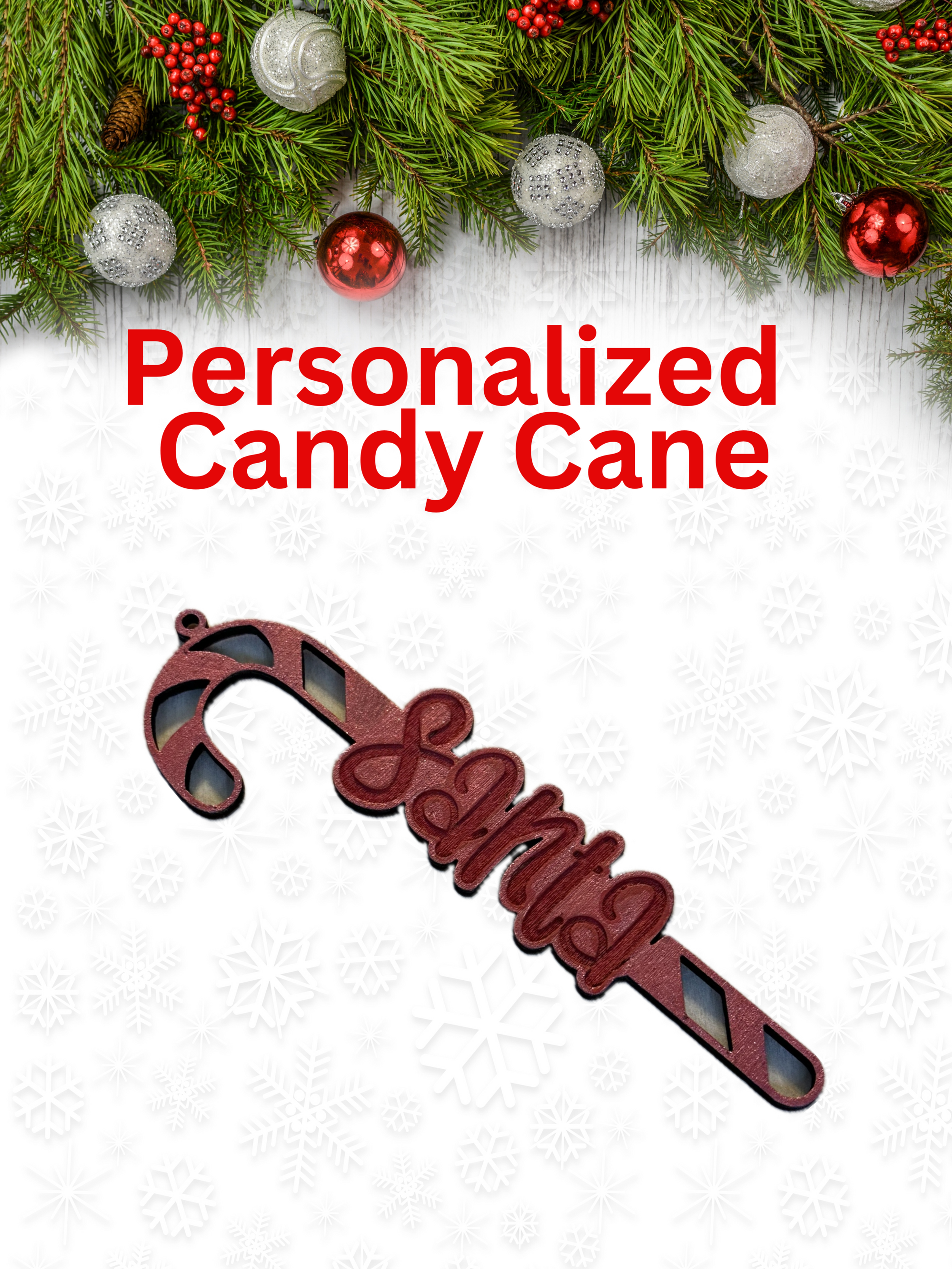 Wooden Christmas Ornaments
