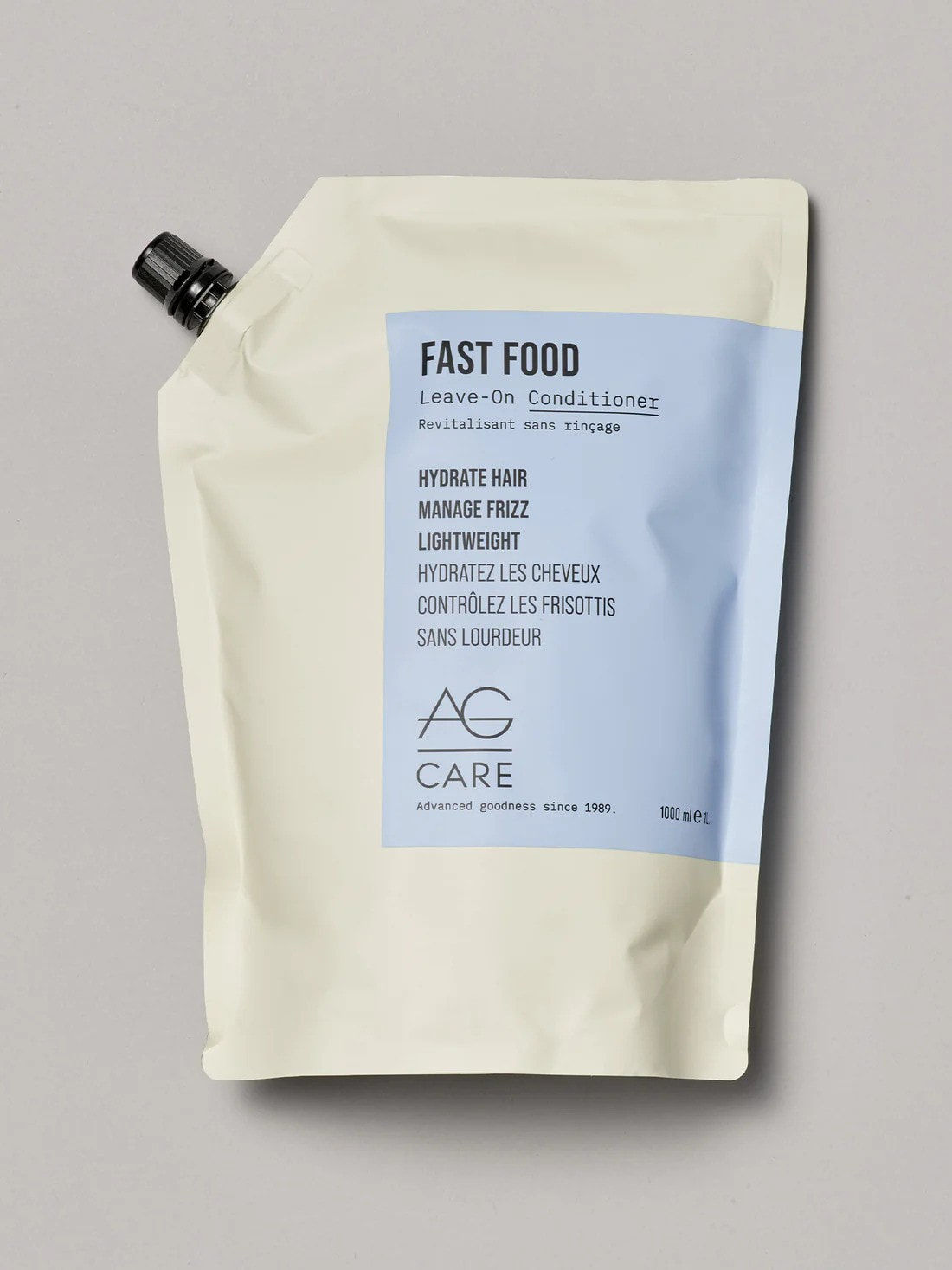 AG FAST FOOD LEAVE-ON CONDITIONER 1L REFILL 33.8oz 1 Litre