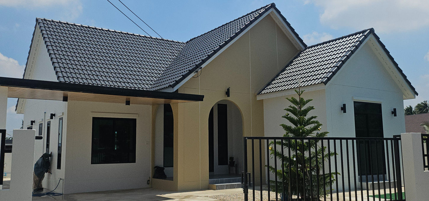 บ้านนอร์ดิก นครสวรรค์ โครงการเปรมปรีดิ์ หนองปลิง บ้านเดี่ยวสไตล์มินิมอล บ้านสวยนครสวรรค์